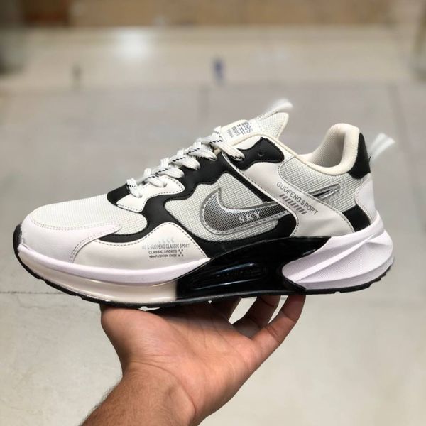 کفش نایک واید مردانه رنگ سفید مشکی