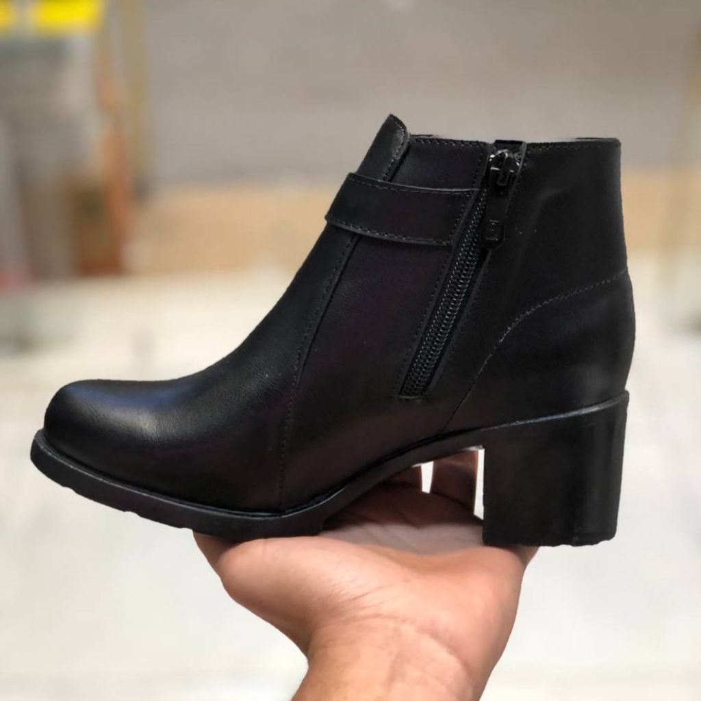 مشخصات نیم بوت زنانه پاشنه پنج سانت مدل اطلس