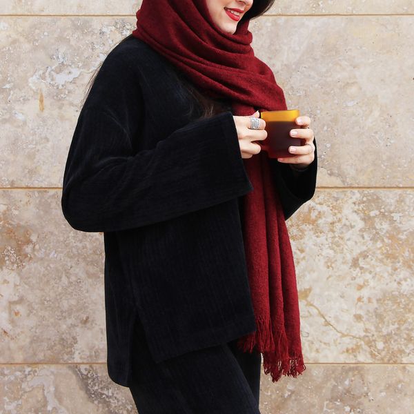 ست پلیور و شلوار گندم