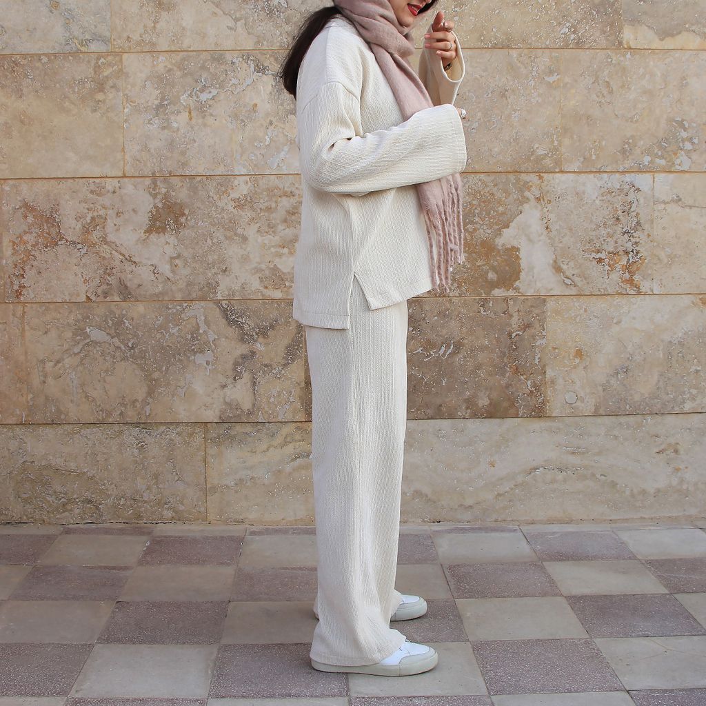 قیمت ست پلیور و شلوار گندم