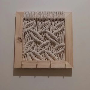 جاکلیدی مکرومه بافی مدل جوانه