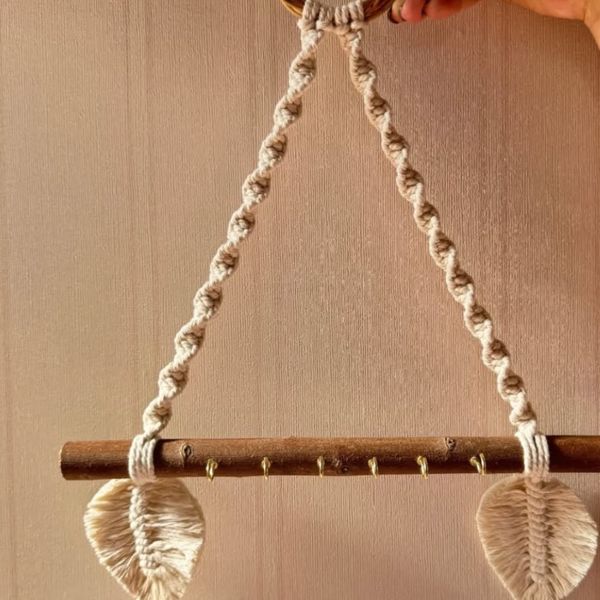 جاکلیدی مکرومه بافی مدل نیوا