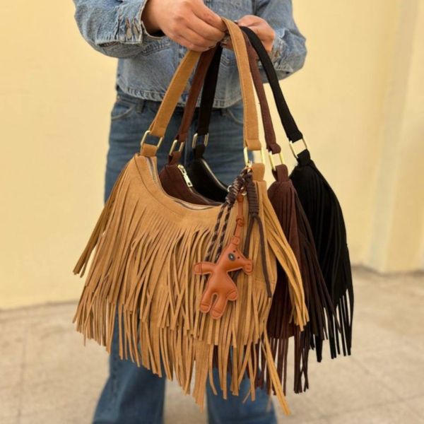 کیف اسپرت دوشی زنانه و دخترانه مدل طوبی پروانه