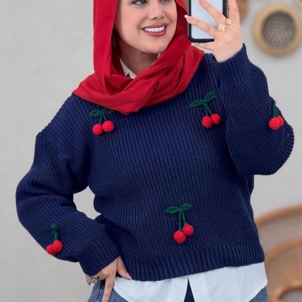 بلوز بافت گیلاسی با کیفیت