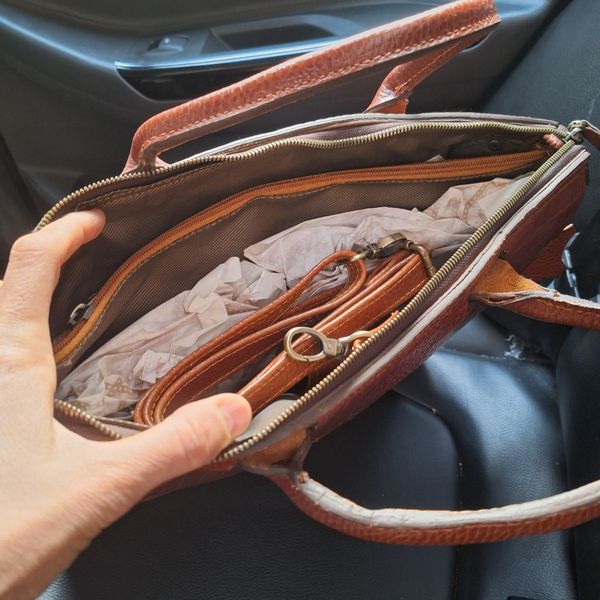 کیف اداری چرم طبیعی