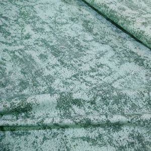 مشخصات پارچه آشپزخانه طرح پتینه سبز ساده عرض 2 متر