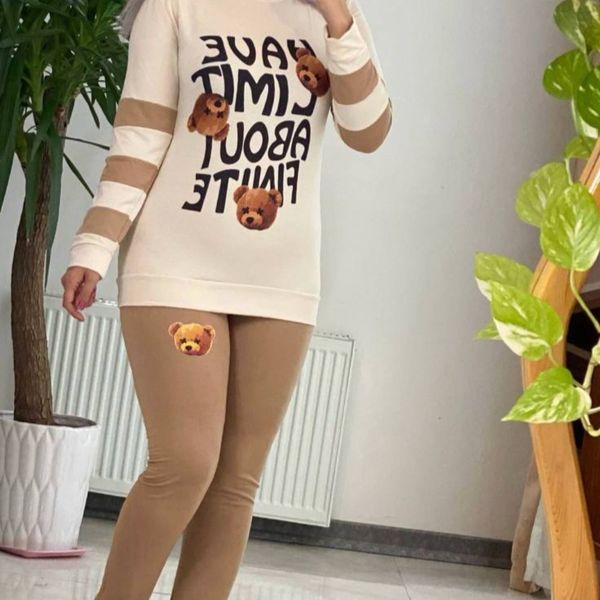 ست بلوزشلوار تدی