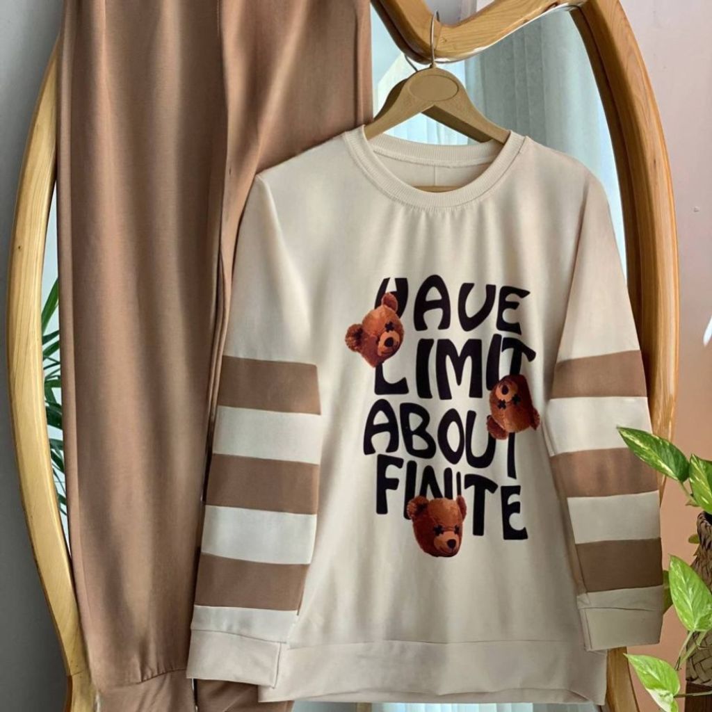 خرید انلاین 🖋نام : ست بلوزشلوار تدی