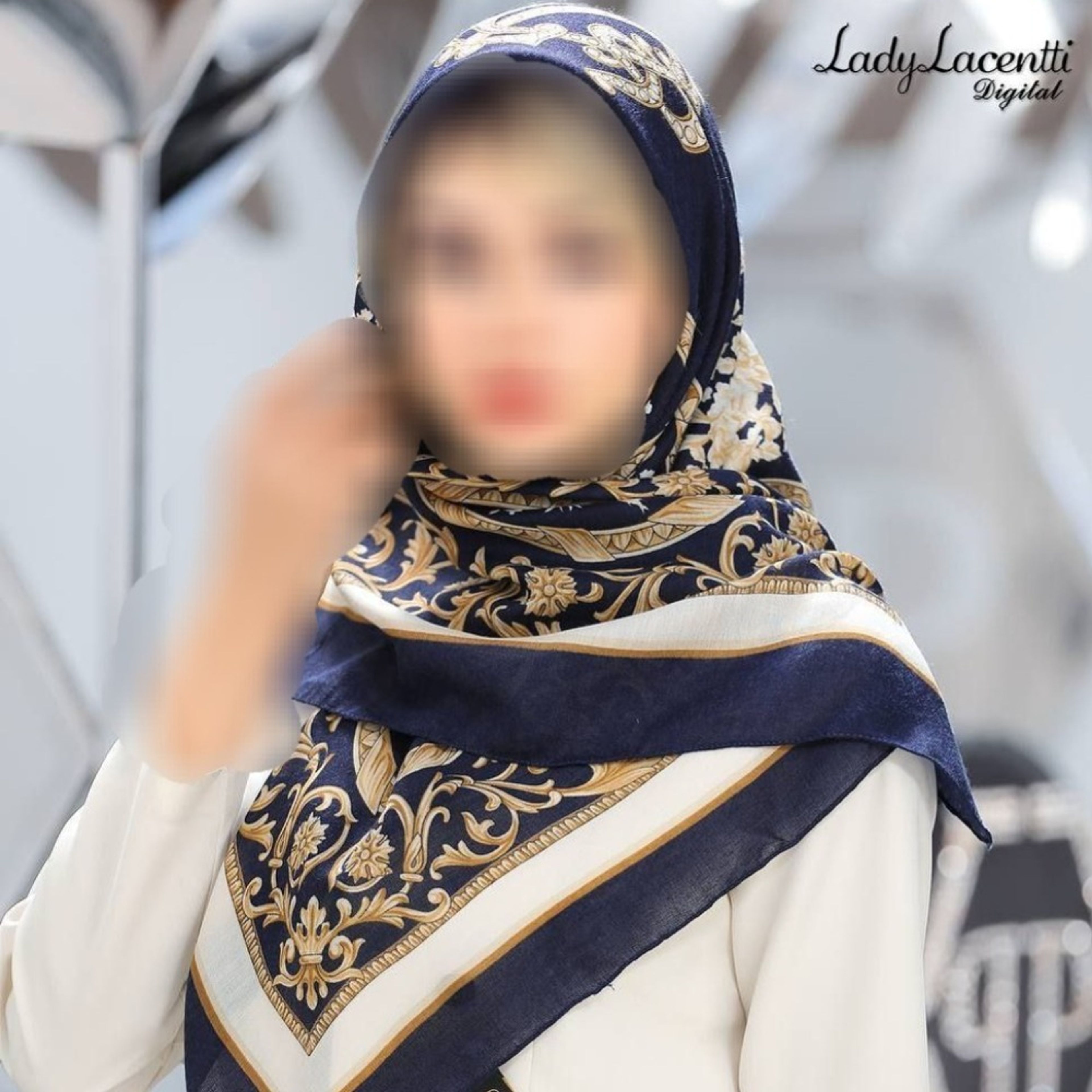 مشخصات روسری نخی وارداتی قواره 100 ویژه روز مادر