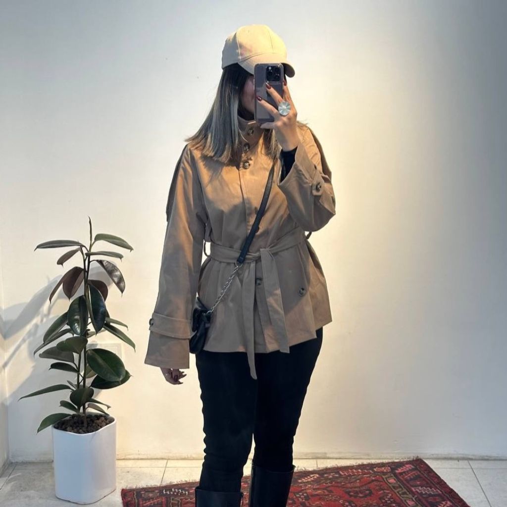 قیمت ترنچ کت کوتاه