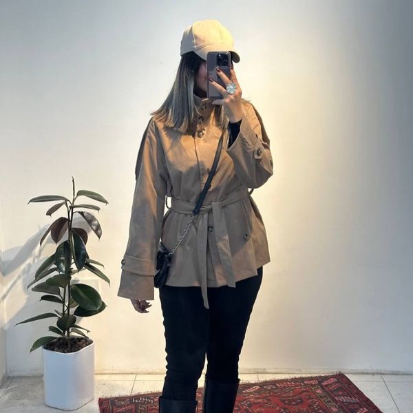 ترنچ کت کوتاه