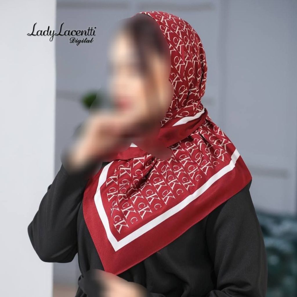 خرید انلاین روسری ابریشم توییل قواره 100 طرح ck ریز ویژه روز مادر