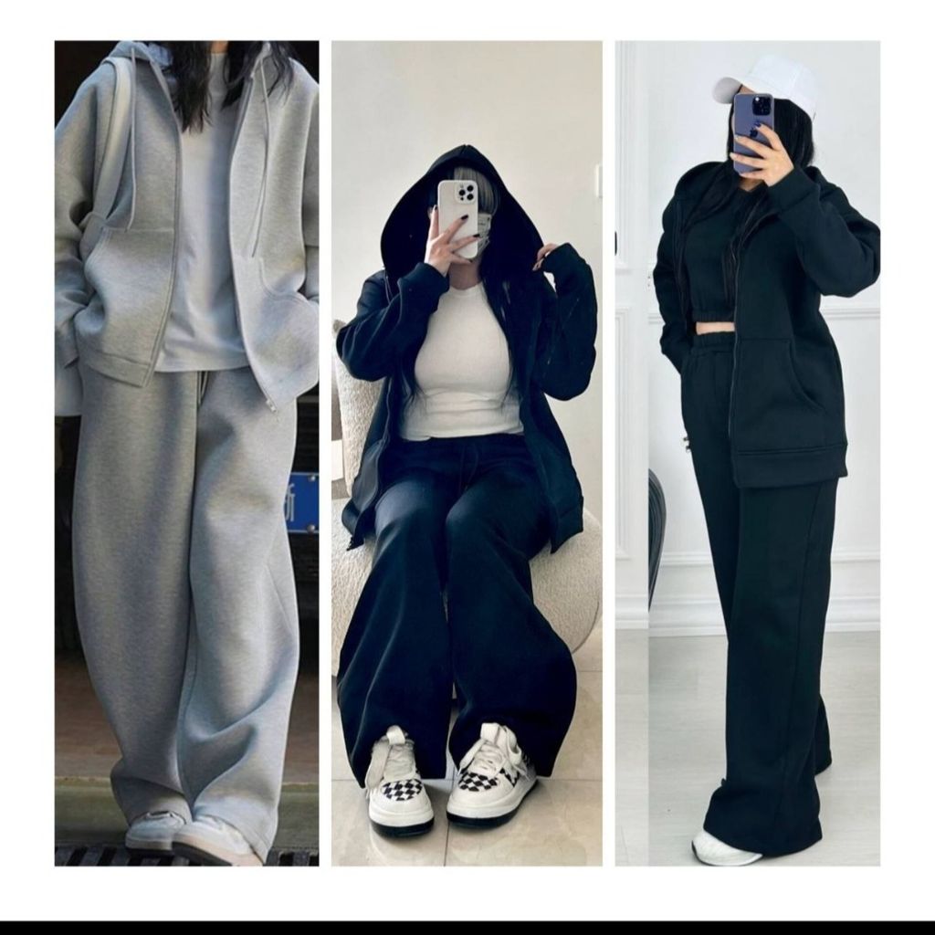 مشخصات ست سویشرت  شلوار بگ