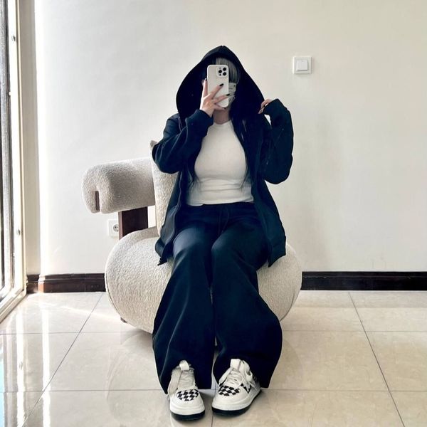 ست سویشرت  شلوار بگ