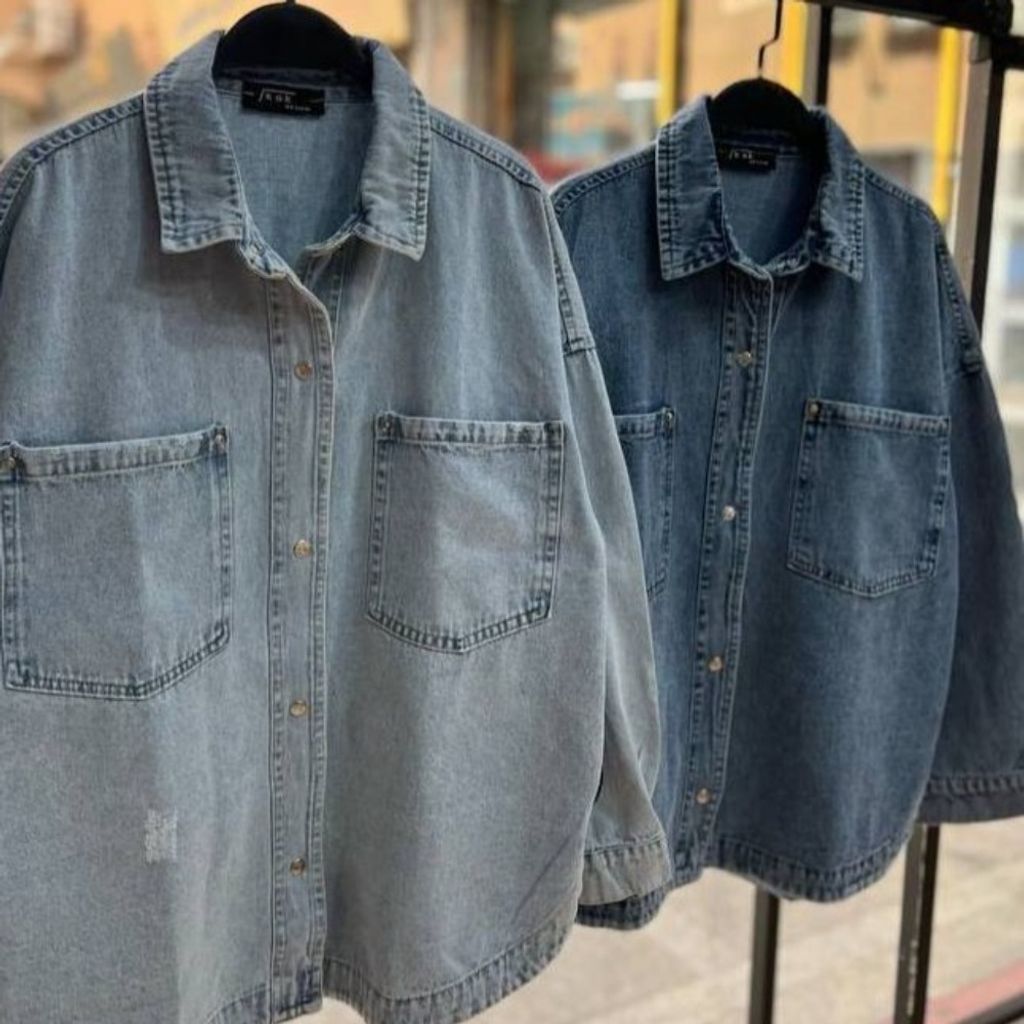 خرید اینترنتی شومیز جین 99542