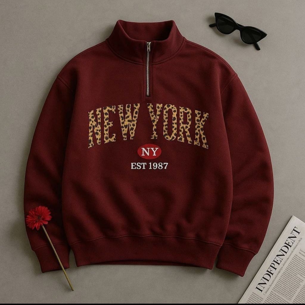 خرید انلاین نیمزیپ زرشکی توکرکی