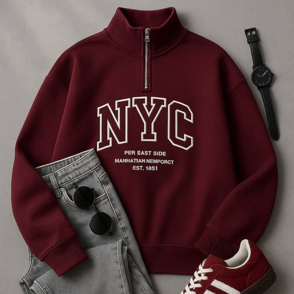 خرید آنلاین نیمزیپ زرشکی توکرکی