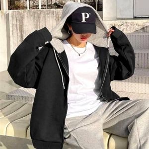 سویشرت کلاه طوسی