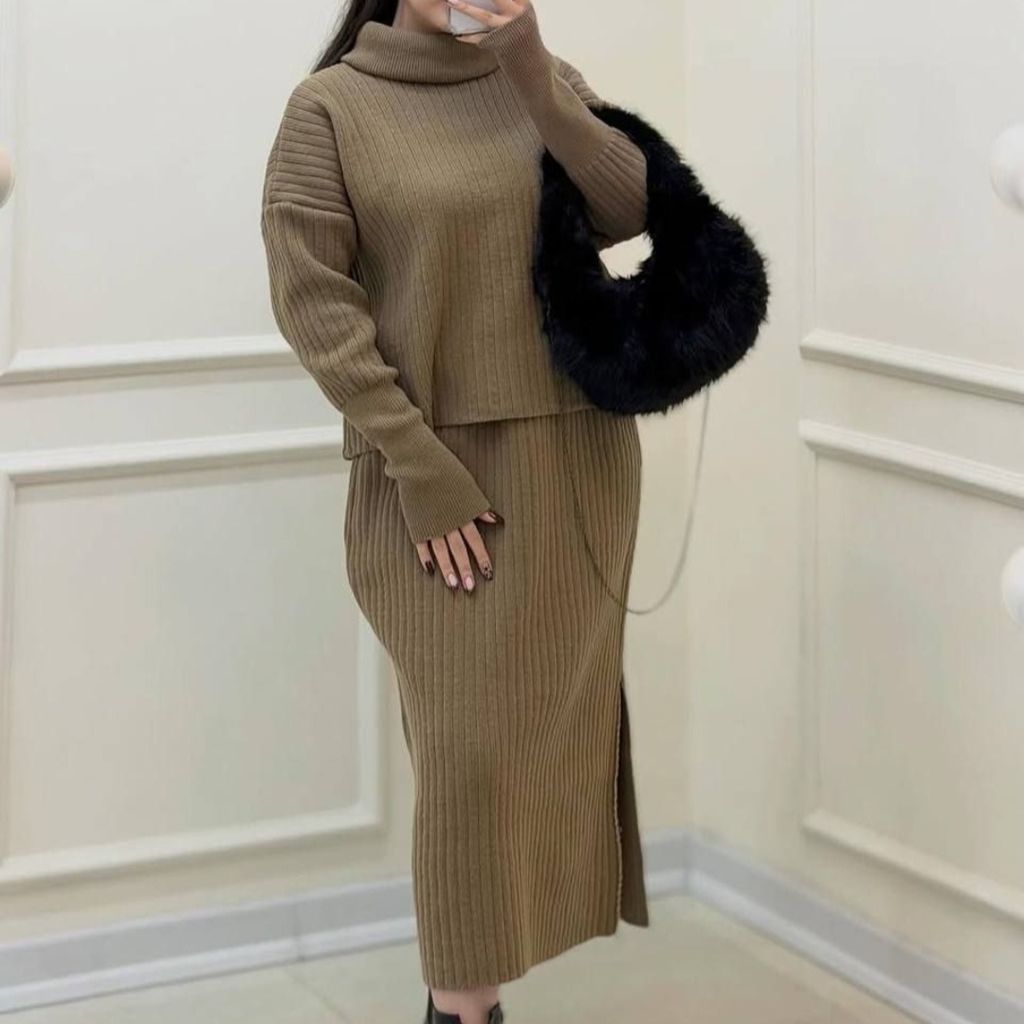 خرید آنلاین بلوز دامن بافت ترک