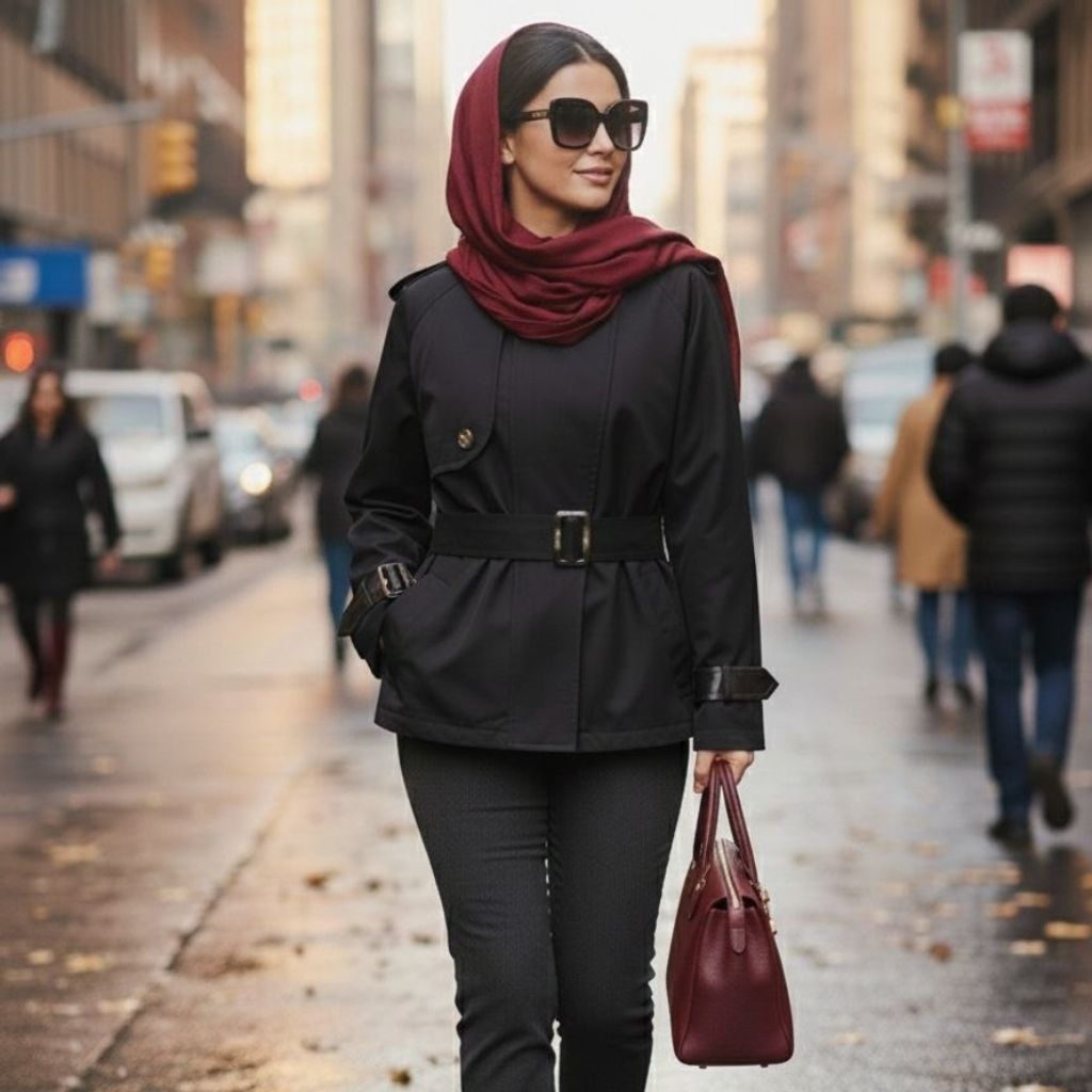 خرید آنلاین بارونی آستردار الین