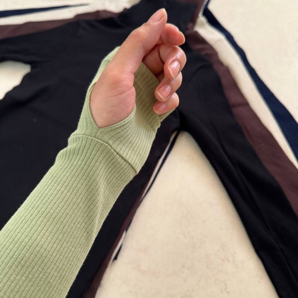 مشخصات بلوز کبریتی یقه اسکی پنبه