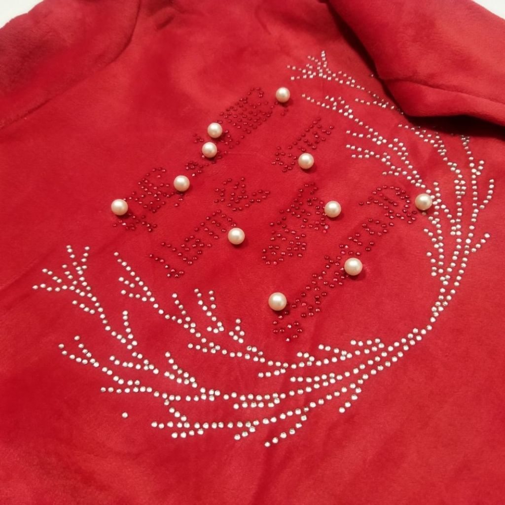 مشخصات بلوز شلوار مخمل دخترانه bl5rt