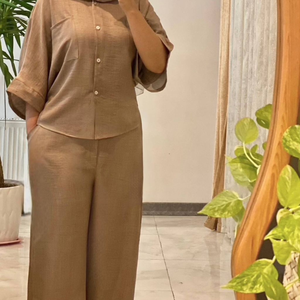 مشخصات : ست شومیزشلوار پانیذ