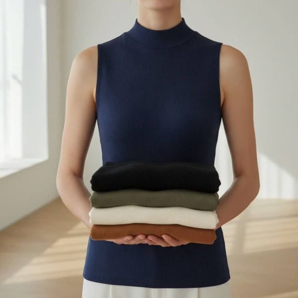 قیمت ارزان تاپ یقه 5 سانت کد 1195