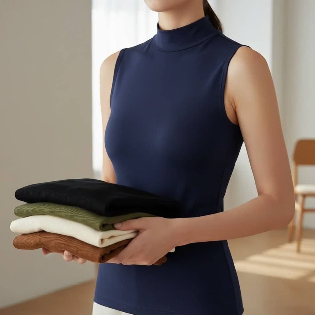 خرید آنلاین تاپ یقه 5 سانت کد 1195