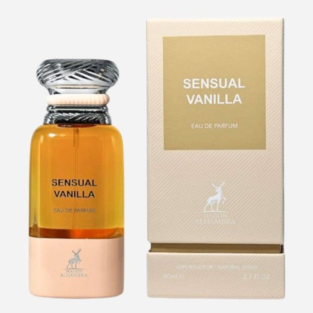 خرید آنلاین ادکلن سنشوال وانیلا الحمبرا 80 میل (SENSUAL VANILLA ALHAMBRA)