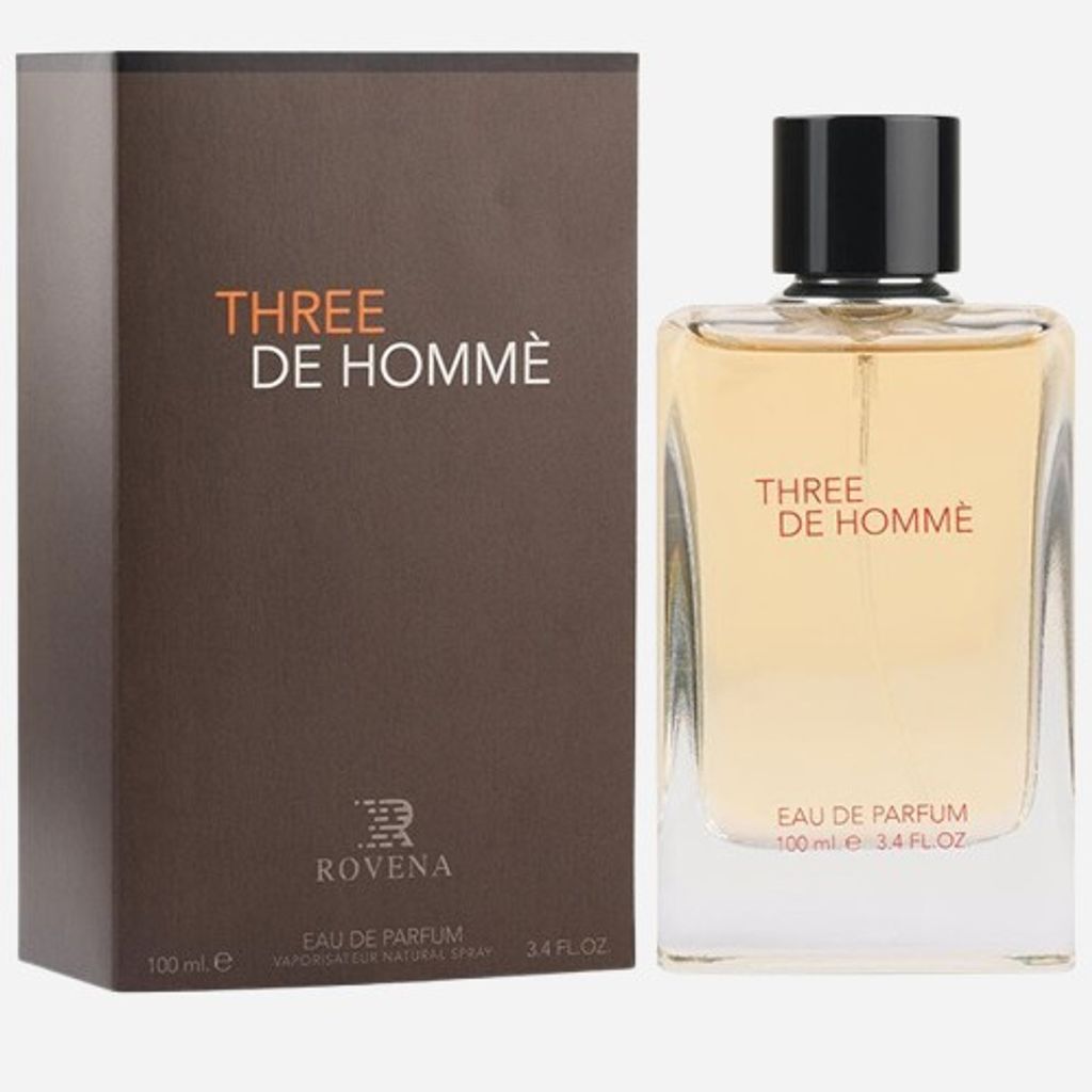 مشخصات ادکلن تق هرمس روونا 100 میل (THREE DE HOMME ROVENA)