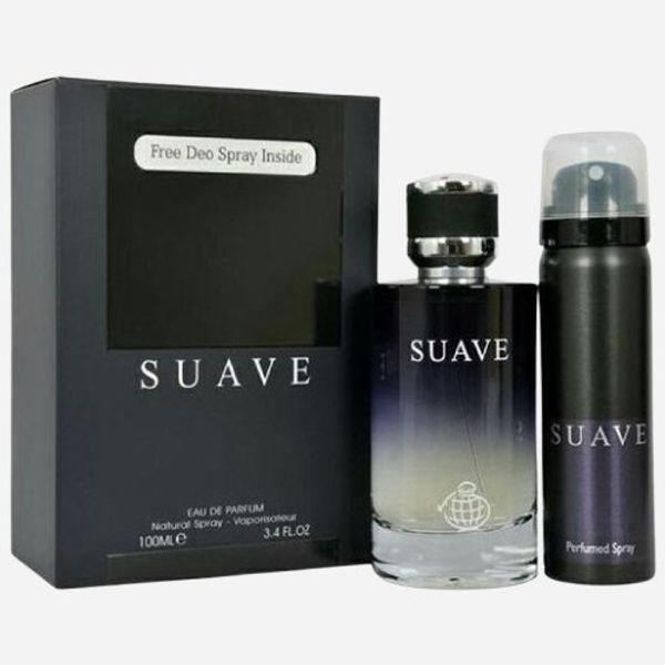 ادکلن ساواچ همراه با اسپری فرگرانس 100 میل (SUAVE FRAGRANCE)