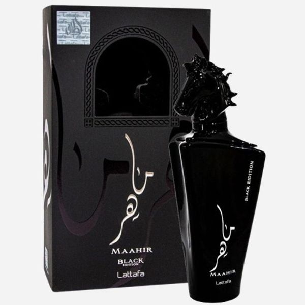 ادکلن ماهر مشکی لطافه 100 میل (MAAHIR BLACK EDITION LATTAFA)