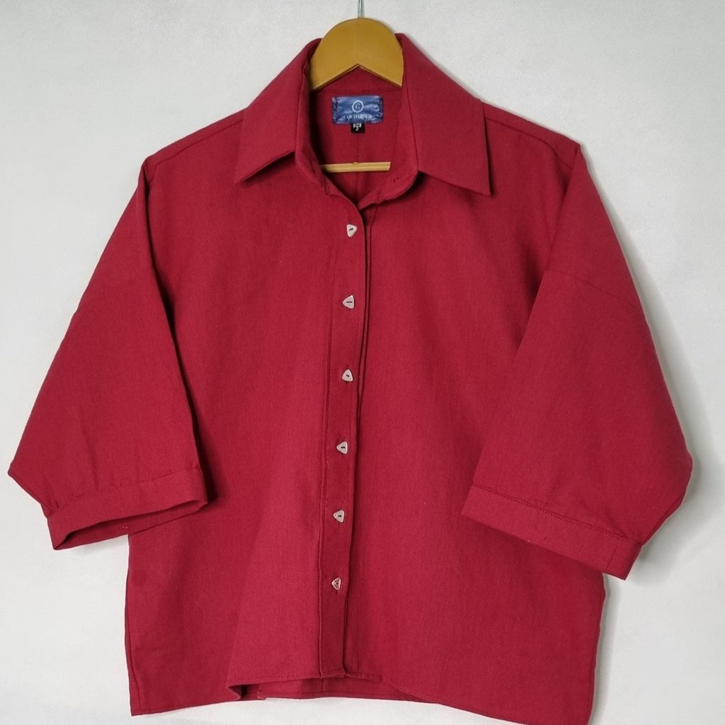 قیمت کراپ شومیز زنانه رنگ قرمز