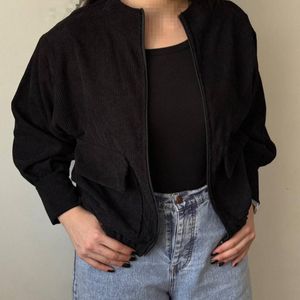 خرید انلاین بامبر جکت سویشرت کت کوتاه کبریتی