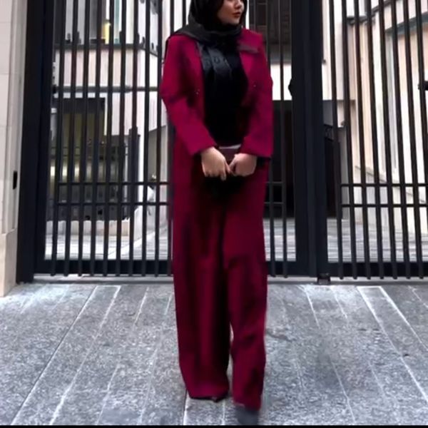 کت شلوار زنانه مجلسی یلدا کرپ