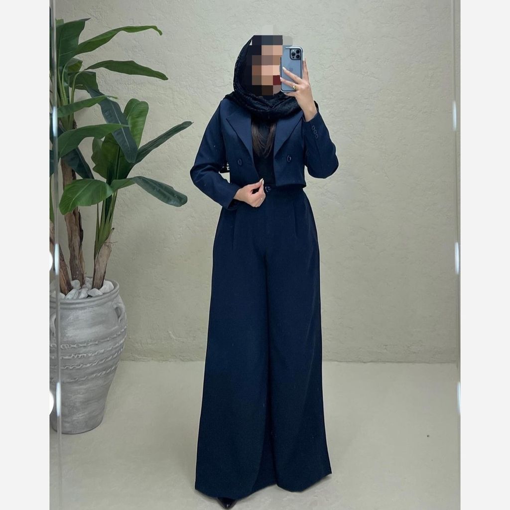 مشخصات کت شلوار زنانه مجلسی یلدا کرپ 