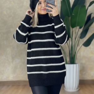 فروش اینترنتی بافت یقه شل راه راه