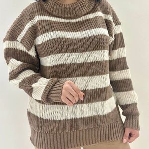 خرید آنلاین بافت یقه شل راه راه