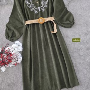 قیمت ارزان کفتان گلدوزی ترمه