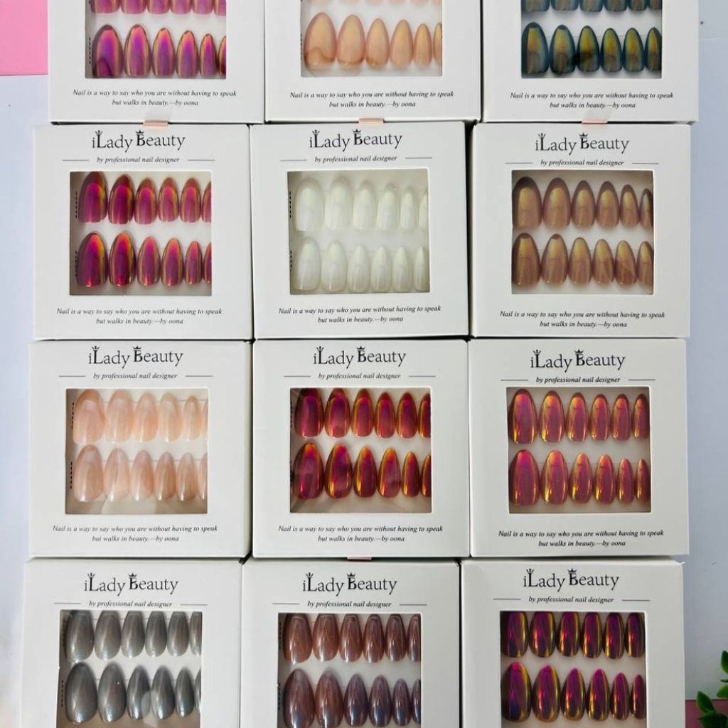 قیمت ارزان 😍ناخن مصنوعی هلوگرامی