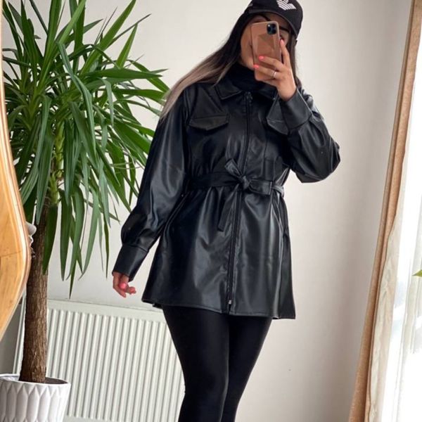 کت چرم تو کرکی