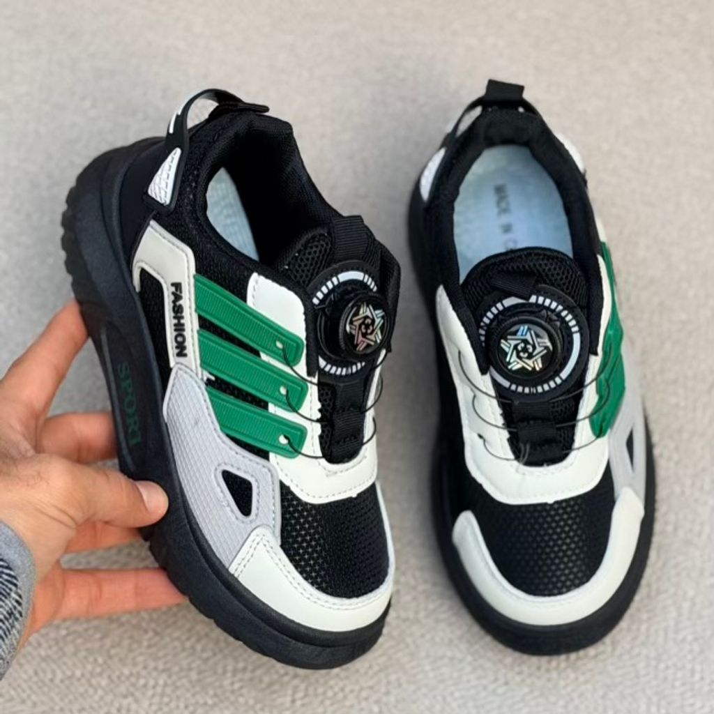 خرید اینترنتی قیمت کتونی بچگانه طرح سه خط از A+B کد 4091503