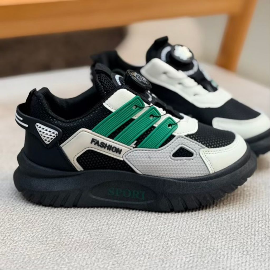 خرید اینترنتی قیمت کتونی بچگانه طرح سه خط از A+B کد 4091503