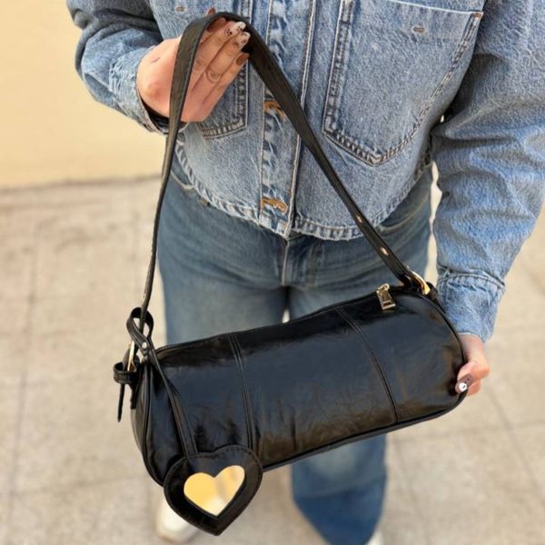 کیف اسپرت زنانه و دخترانه دوشی مدل آینه پروانه