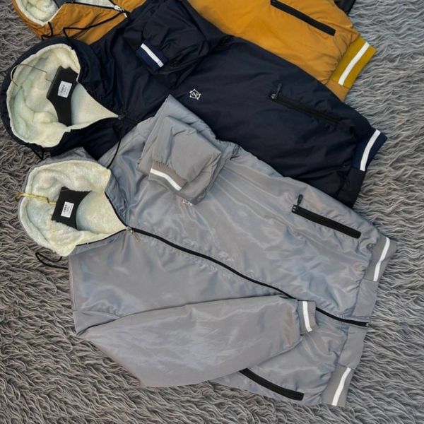 سویشرت مردانه و پسرانه خزدار کلاهدار