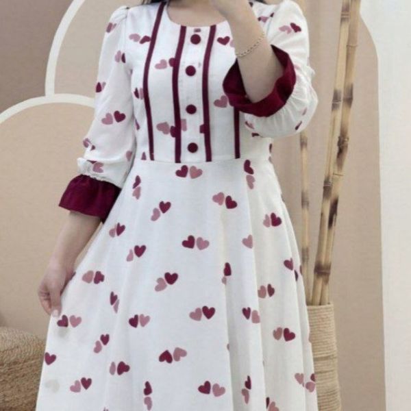 پیراهن عروسکی ارکیده