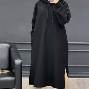 خرید اینترنتی دورس بلند توکرکی ضخیم کلاه دار