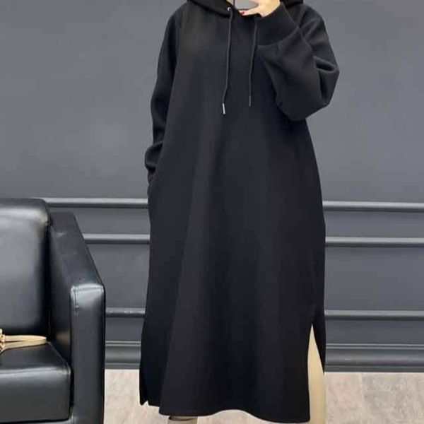 دورس بلند توکرکی ضخیم کلاه دار