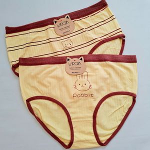 شورت عروسکی زنانه کبریتی نخی بسته 2 عددی